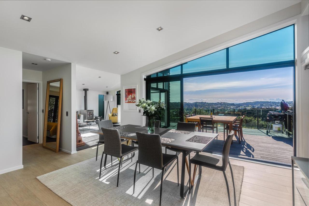 Taonga With Sea Views By Waiheke Unlimited Villa Oneroa Kültér fotó