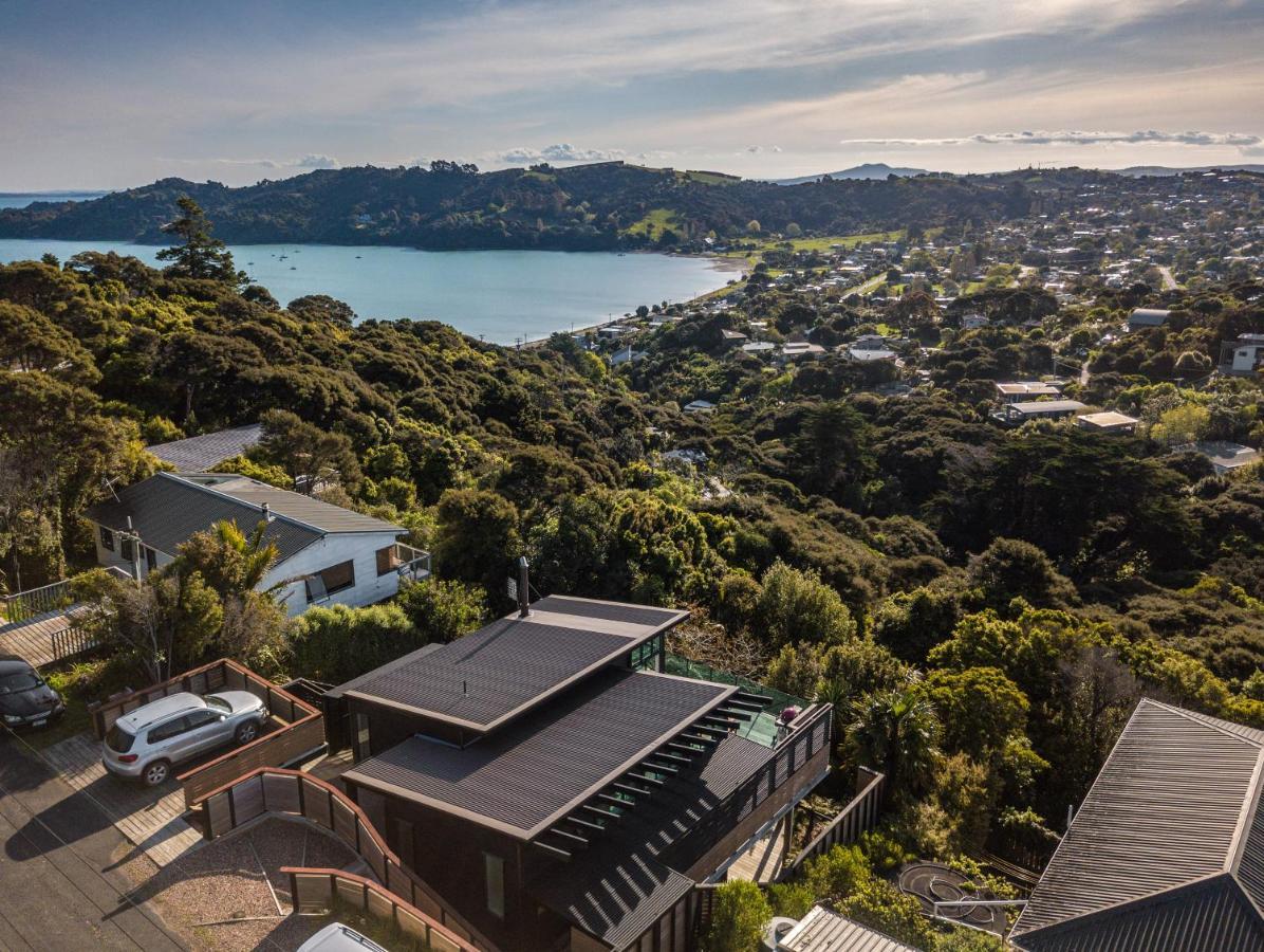 Taonga With Sea Views By Waiheke Unlimited Villa Oneroa Kültér fotó