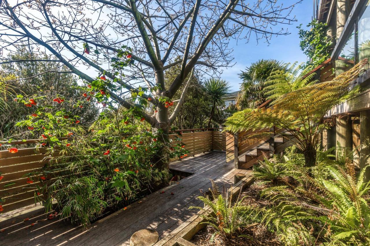 Taonga With Sea Views By Waiheke Unlimited Villa Oneroa Kültér fotó