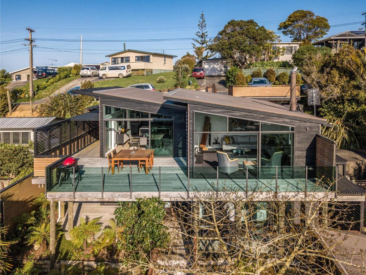 Taonga With Sea Views By Waiheke Unlimited Villa Oneroa Kültér fotó