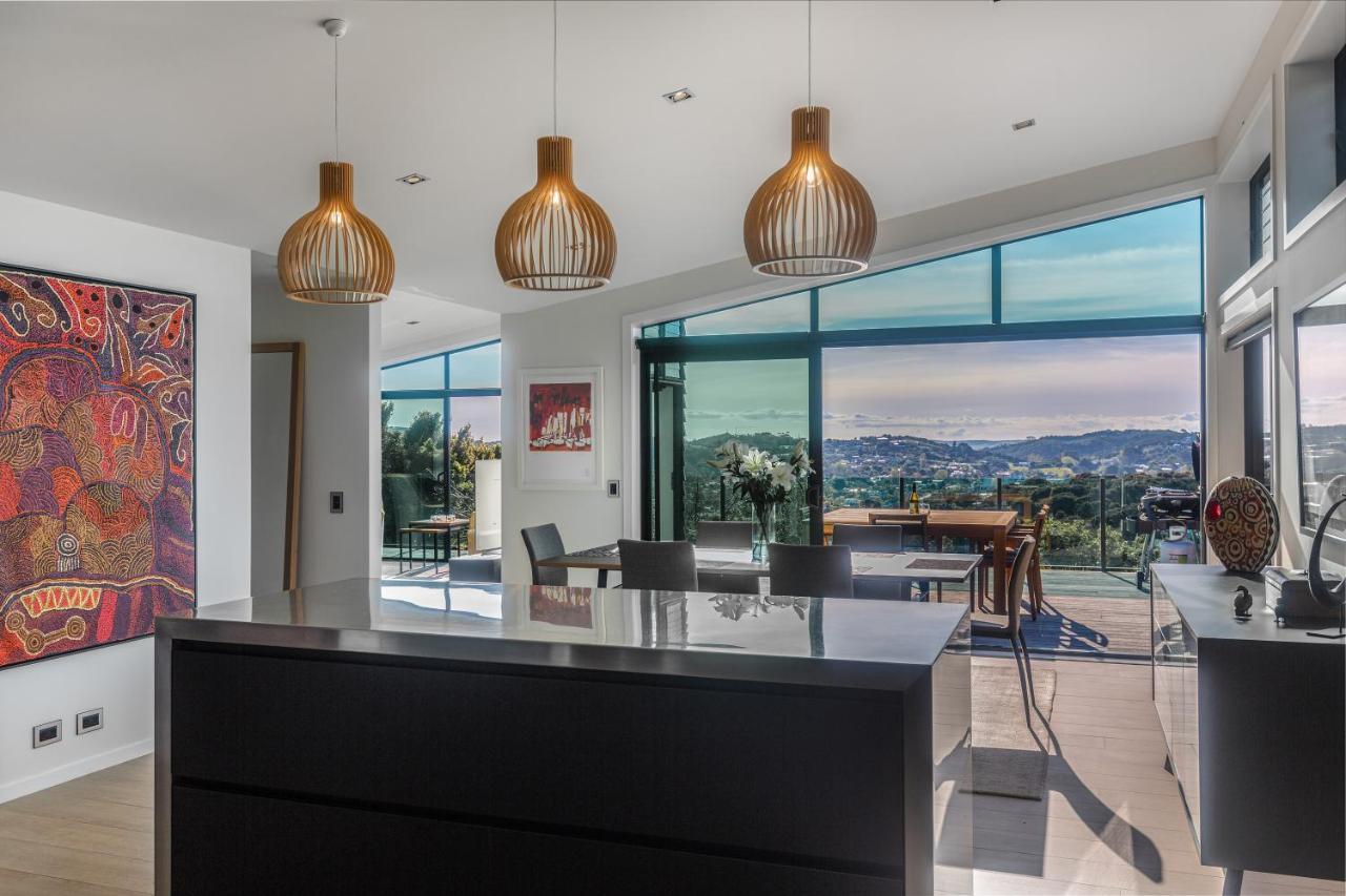 Taonga With Sea Views By Waiheke Unlimited Villa Oneroa Kültér fotó