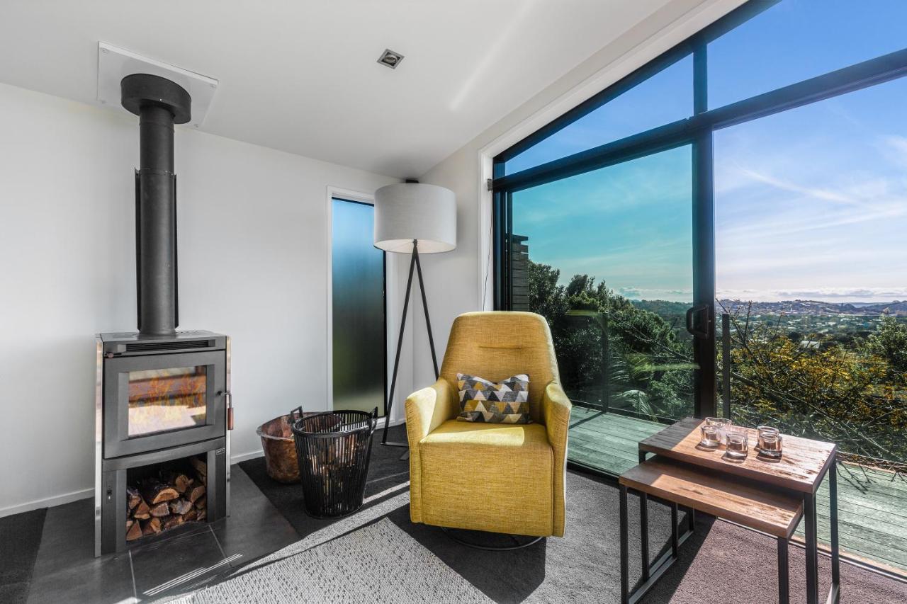 Taonga With Sea Views By Waiheke Unlimited Villa Oneroa Kültér fotó